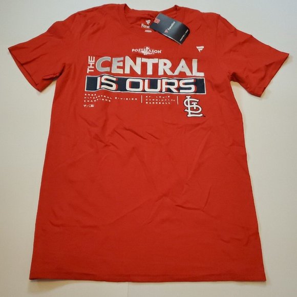 Fanatics Other - NWT St. Louis Cardinals Central Division Champions T-Shirt Small New With Tags